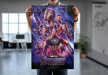 AVENGERS ENDGAME ポスターセット Amazon.com: Avengers: Infinity War & Avengers: Endgame - 2 Piece